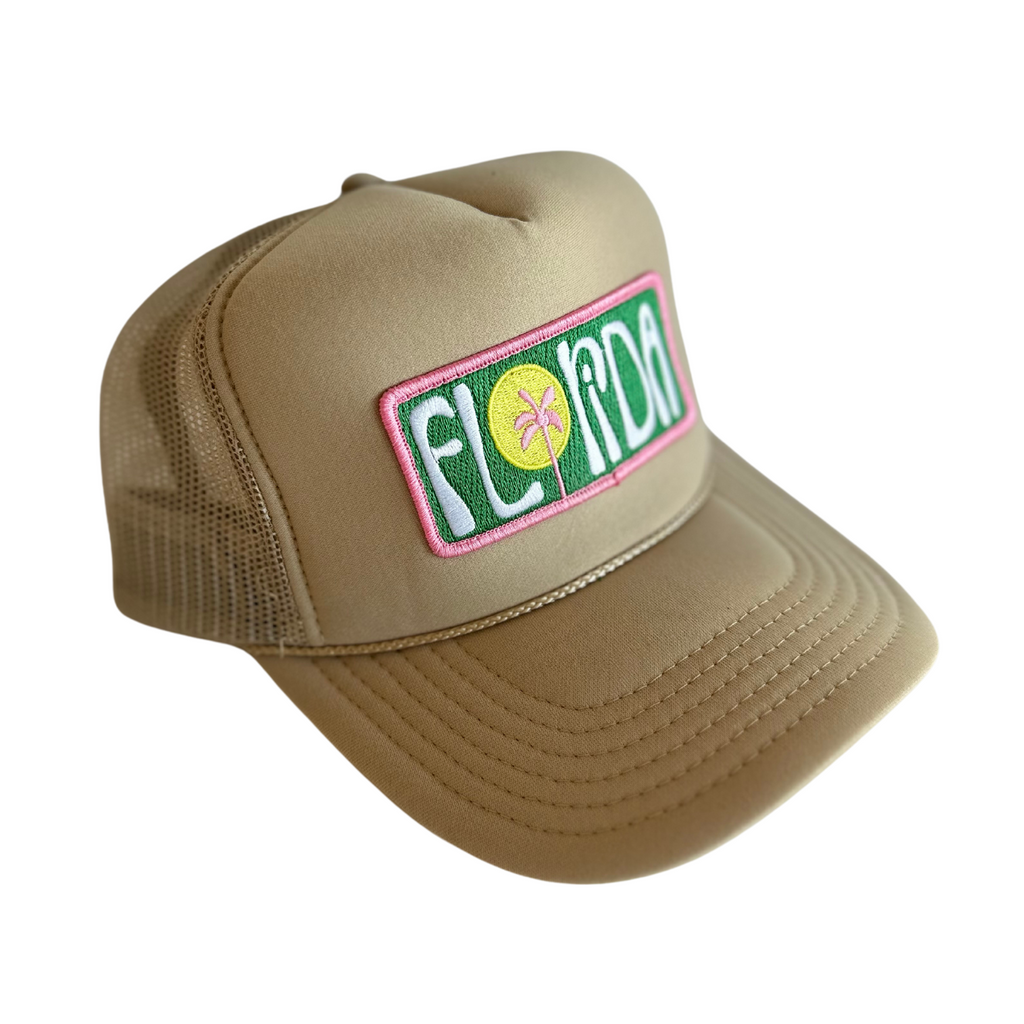 Florida Patch Trucker Hat