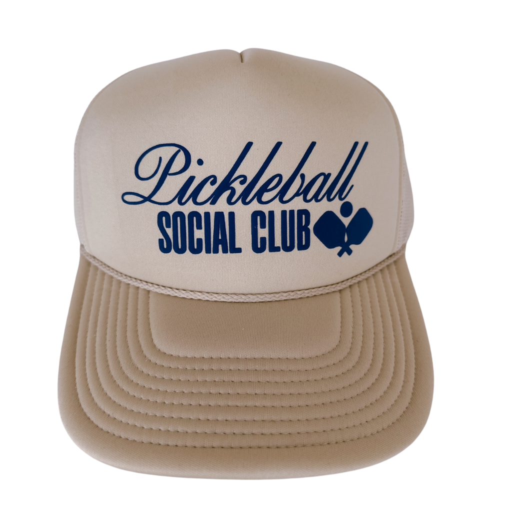 Pickleball Social Club Trucker Hat
