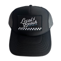 Local Beach Check Trucker Hat