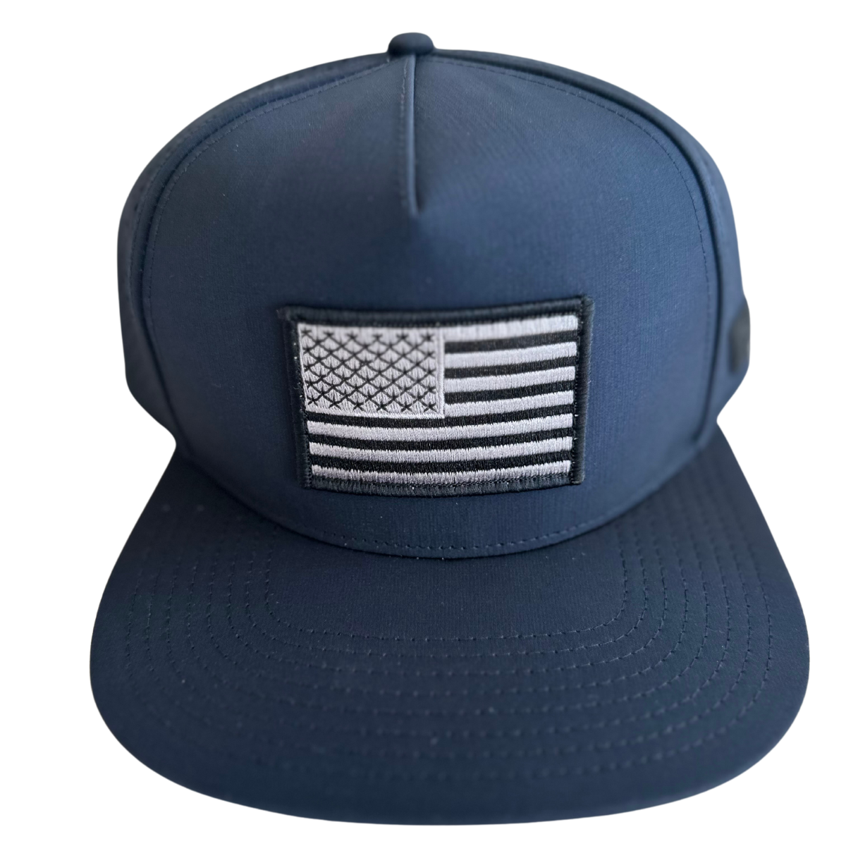 American Flag Mesh Tech Trucker