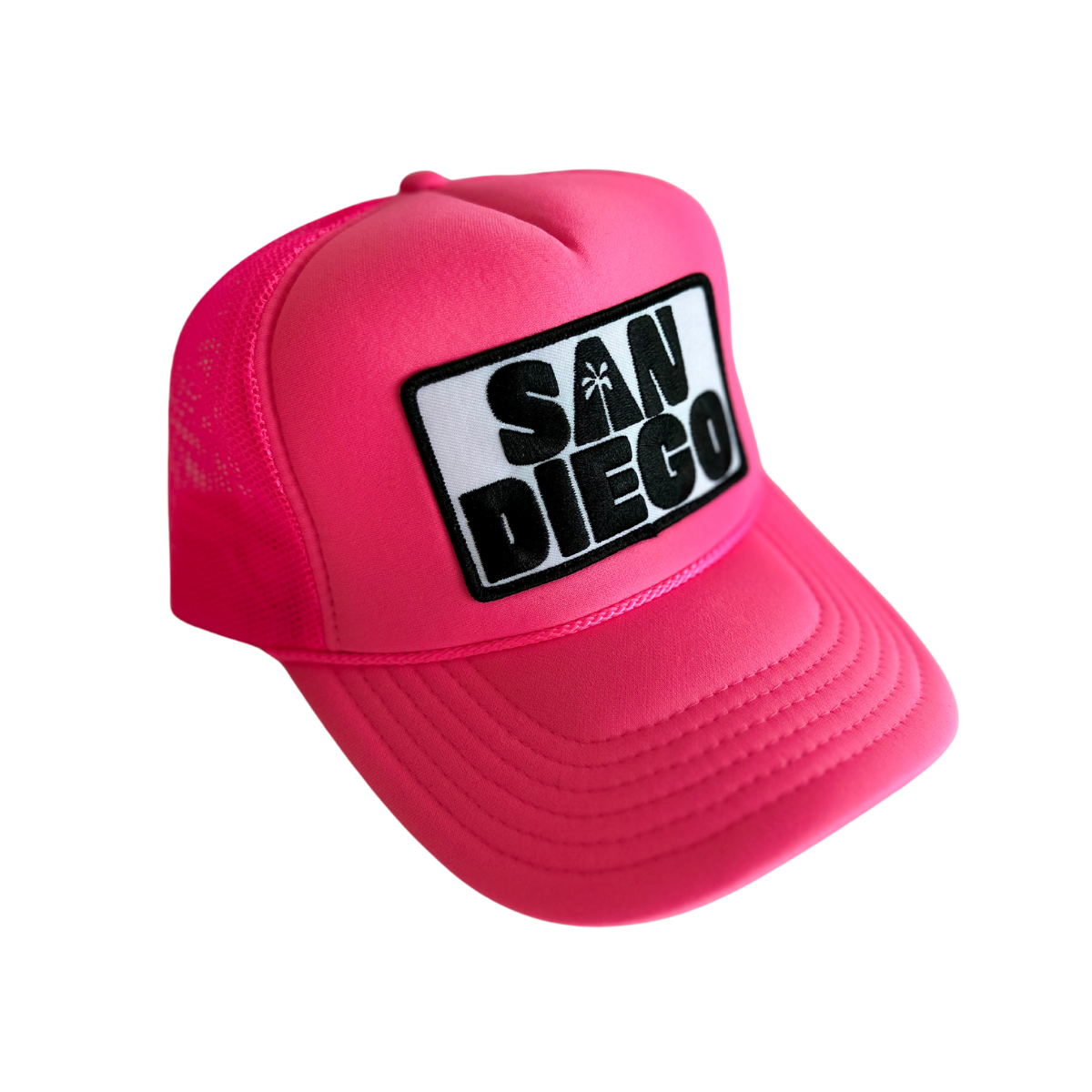 San Diego Palm Patch Trucker Hat