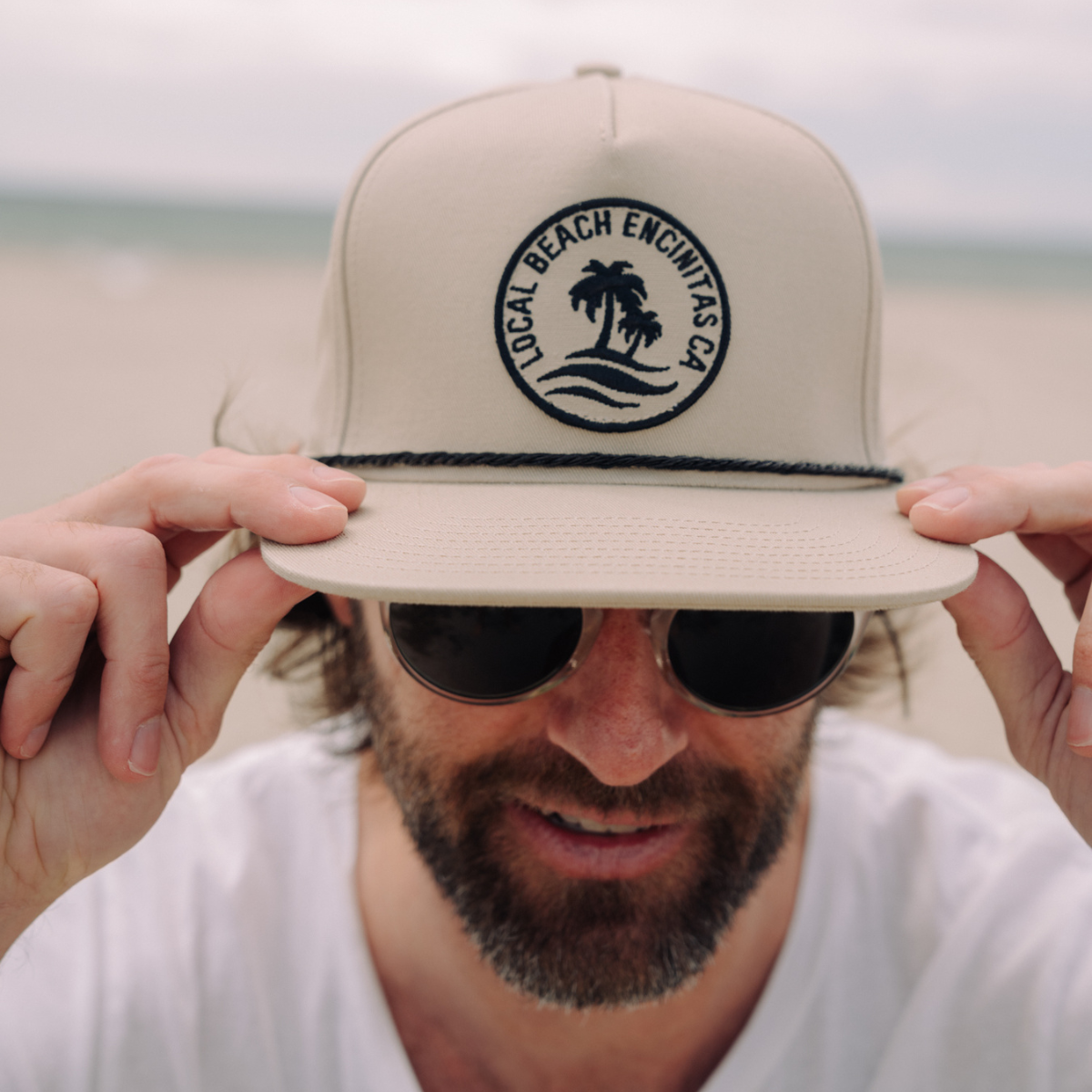 Local Beach Palms & Waves Trucker