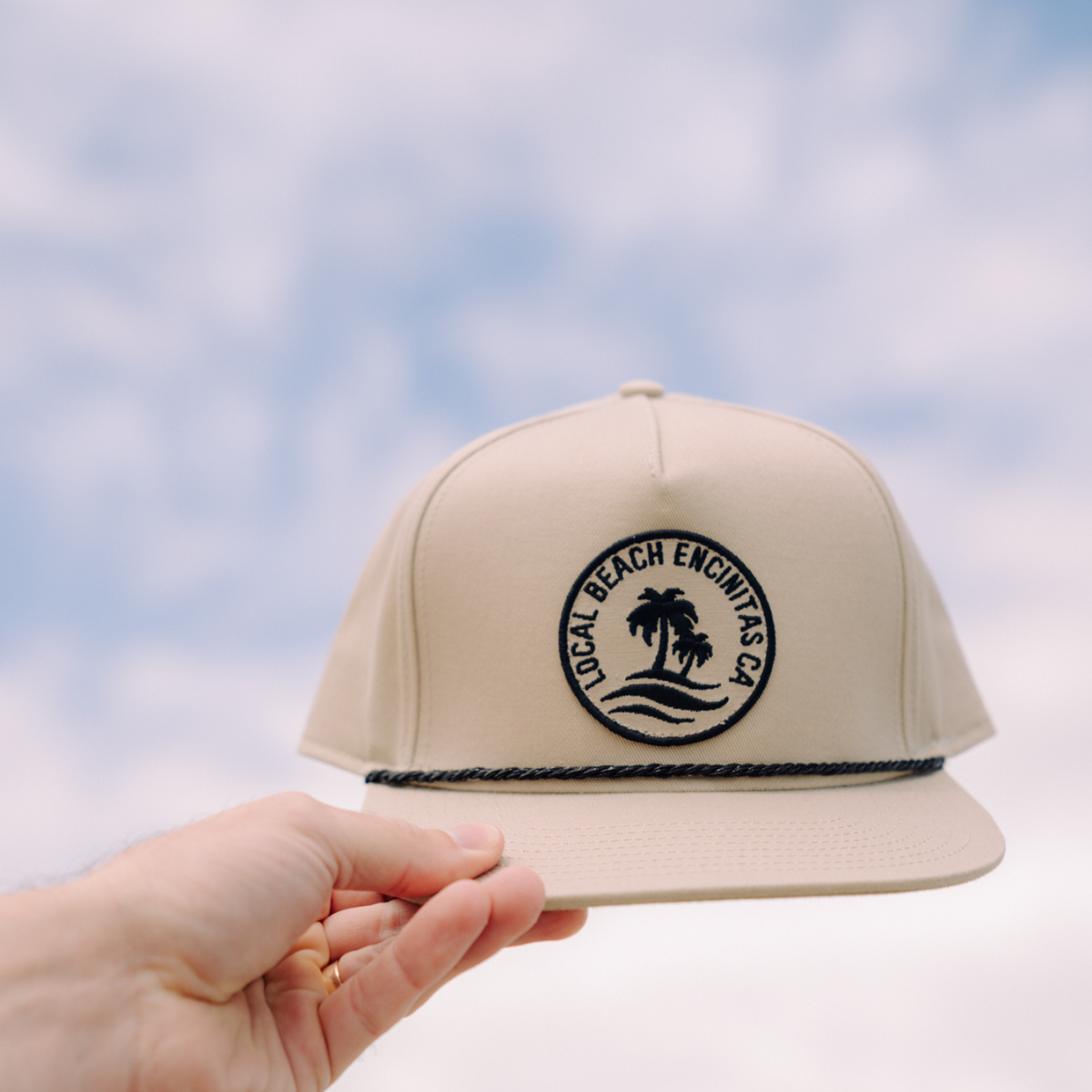 Local Beach Palms & Waves Trucker