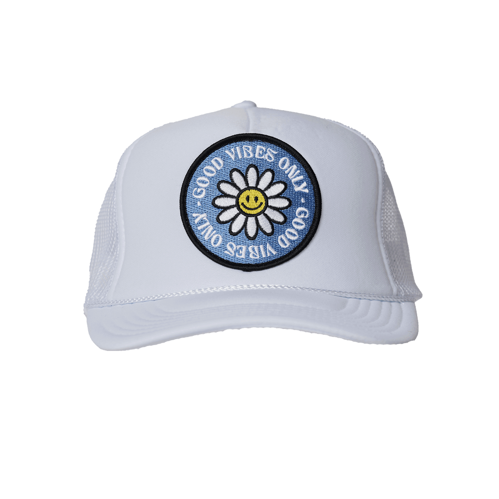 Good Vibes Only II Patch Trucker Hat